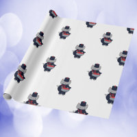 Marching Band Cat Snare Drum Navy Blue Red Pattern