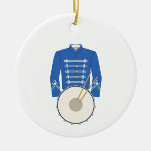 Marching Band Ceramic Ornament