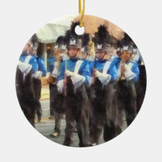 Marching Band Ceramic Ornament (Front)