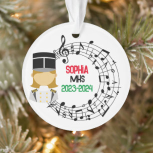 Marching Band Christmas Ornament