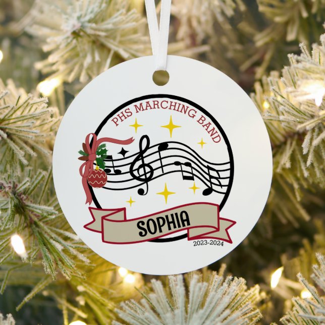 Marching Band Christmas Ornament (Insitu)