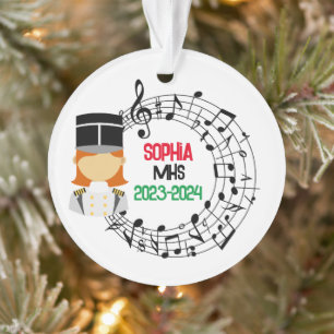 Marching Band Christmas Ornament
