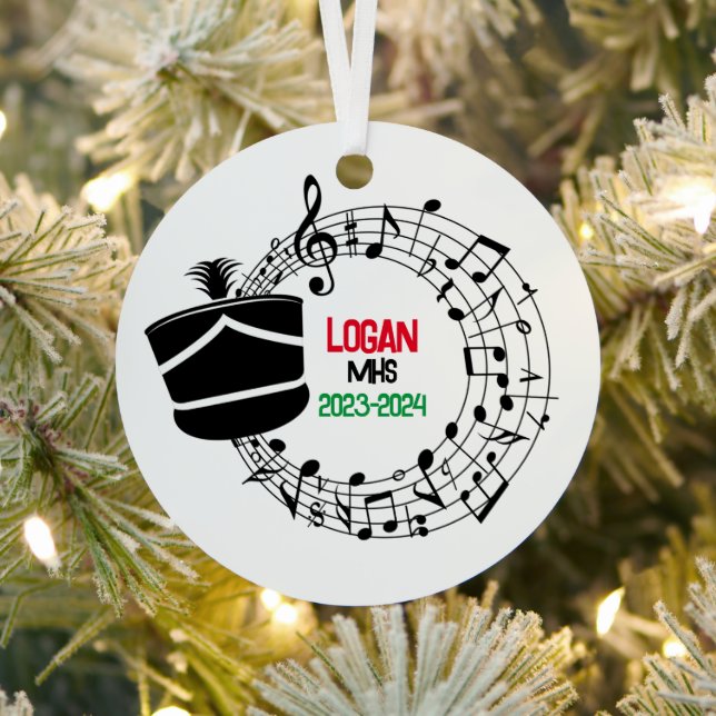 Marching Band Christmas Ornament (Insitu)