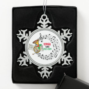 Marching Band Christmas Ornament
