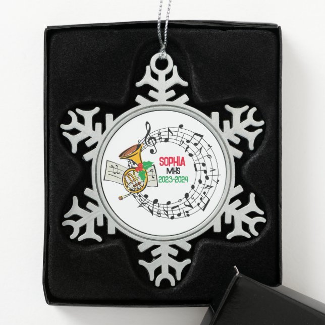 Marching Band Christmas Ornament (Box)