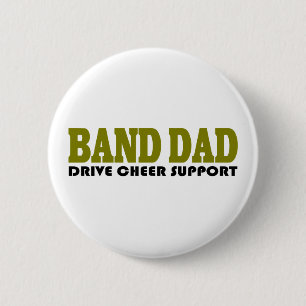 Marching Band Dad Suppport 6 Cm Round Badge