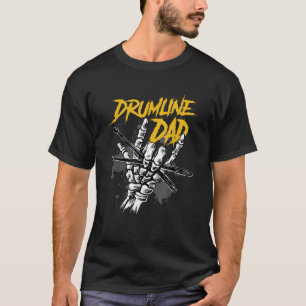 Marching Band Drum Major Drumline Dad T-Shirt