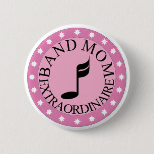 Marching Band Mum Button