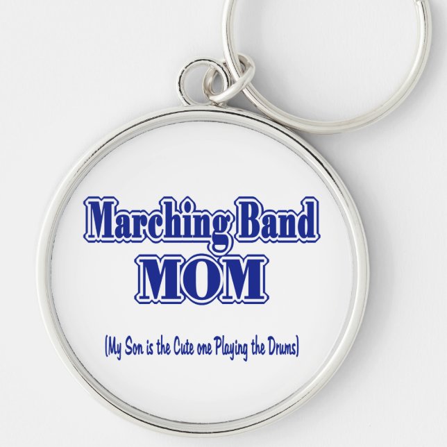 Marching Band Mum/ Drums Key Ring (Front)