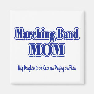 Marching Band Mum/ Flute Magnet
