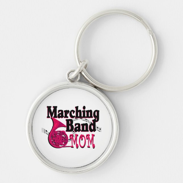 Marching Band Mum/ French Horn Key Ring (Front)