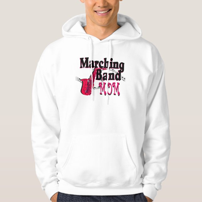 Marching Band Mum/ Saxophone Hoodie (Front)