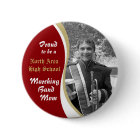Marching Band Mum with Photo Dark Red