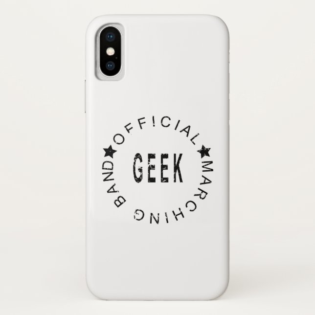  Marching Band Official Geek Case-Mate iPhone Case (Back)