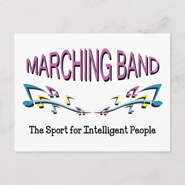 Marching Band Postcard (Front)