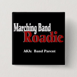 Marching Band Roadie 15 Cm Square Badge