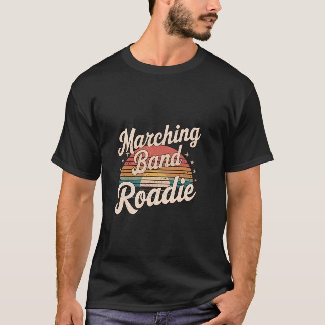 Marching Band Roadie Support Crew T-Shirt (Front)