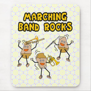 Marching Band Rocks Mouse Pad