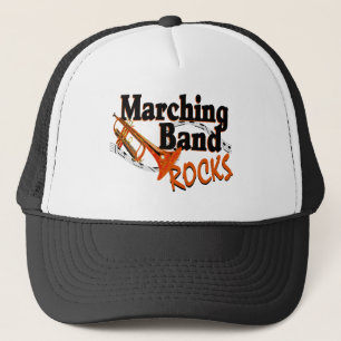 Marching Band Rocks Trucker Hat