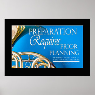 Marching Band Saying & Quotes Poster