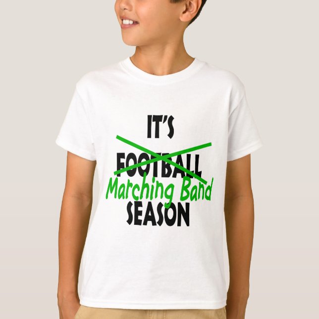 Marching Band Season T-Shirt (Front)