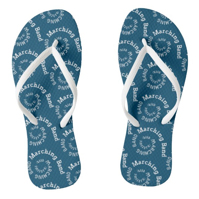 Marching Band Spiral Thongs (Footbed)