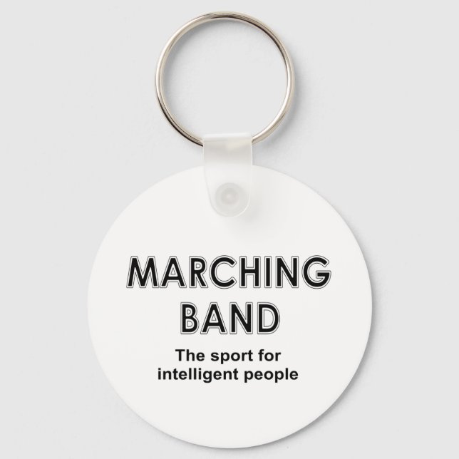 Marching Band Sport Key Ring (Front)