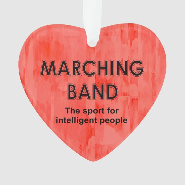 Marching Band Sport  Ornament (Front)