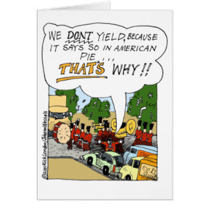 Marching Band Yields Funny Offbeat Cartoon Gifts