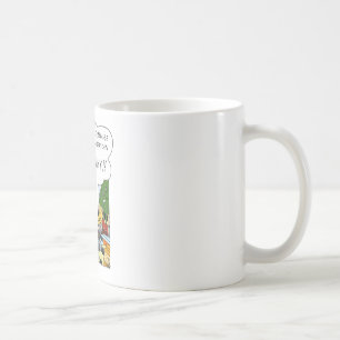 Marching Band Yields Funny Offbeat Cartoon Gifts Coffee Mug
