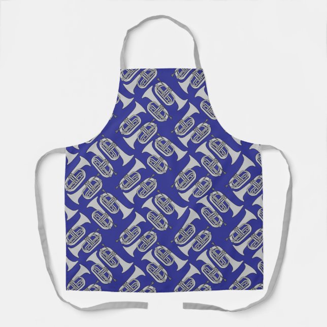 Marching Baritone Crosshatch Apron (Front)