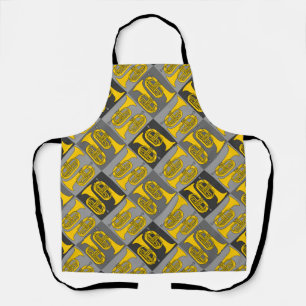 Marching Baritone Crosshatch Apron