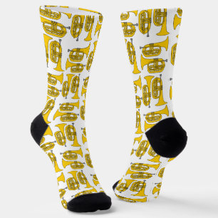 Marching Baritone Crosshatch Socks