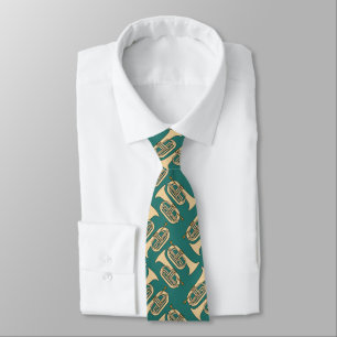 Marching Baritone Crosshatch Tie