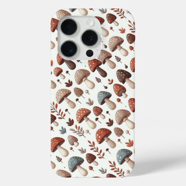 Marching Mushrooms Case-Mate iPhone Case (Back)