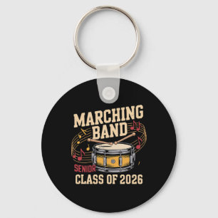 Marching Nd Senior Cl Of 2026 Drumline Key Ring