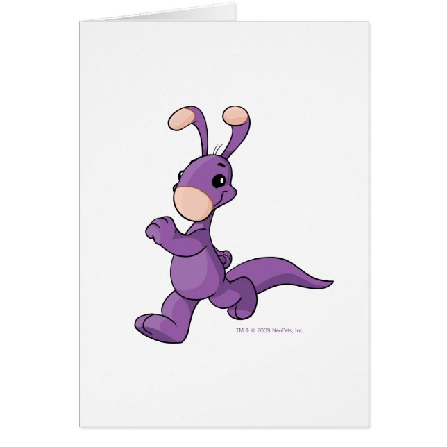 Marching purple Blumaroo (Front)