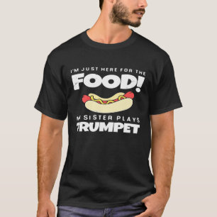 Marching School Band Sister Brother Trumpet Premiu T-Shirt