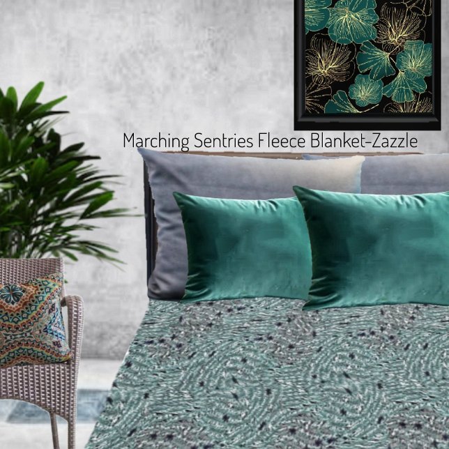 Marching Sentries Fleece Blanket (Creator Uploaded)