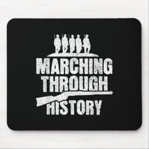 Marching Through History - Civil War Reenactment  Mouse Pad