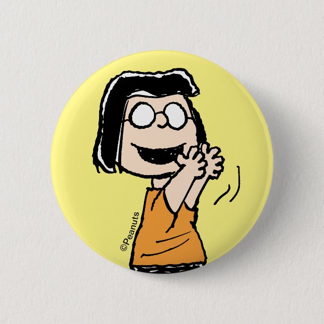 Marcie Clapping 6 Cm Round Badge (Front)