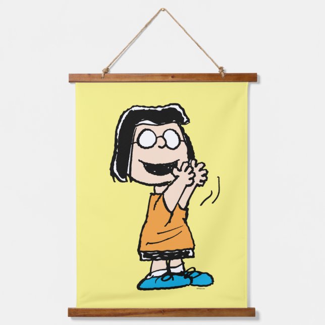 Marcie Clapping Hanging Tapestry (Front)