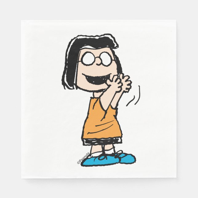 Marcie Clapping Napkin (Front)