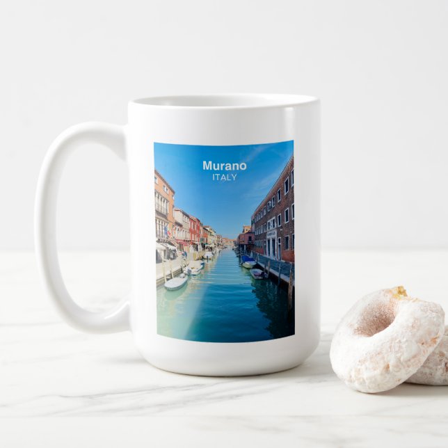 MarcieandLou Murano  Coffee Mug (With Donut)