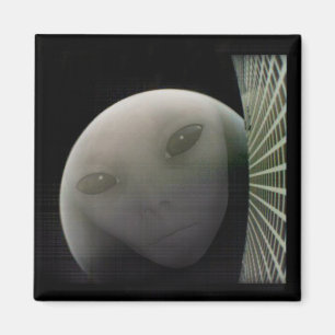 MarCO CubeSat Alien Mars Farewell Magnet
