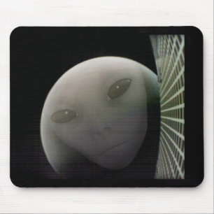MarCO CubeSat Alien Mars Farewell Mouse Pad