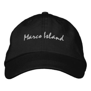 Marco Island Florida Embroidered Baseball Hat