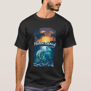 Marco Island Florida Manatee Gifts For Men Women K T-Shirt