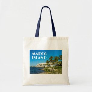 Marco Island Naples Florida Bridge Photo Tote Bag