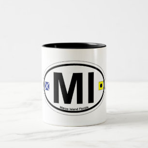 Marco Island. Two-Tone Coffee Mug